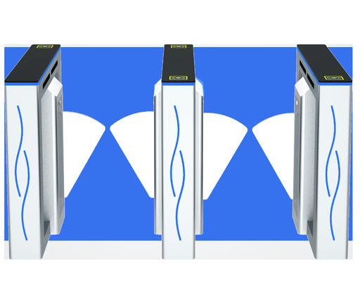 Αυτοματοποιημένη πύλη RFID Flap Turnstile με διεπαφή επικοινωνίας TCP/IP για έλεγχο πρόσβασης